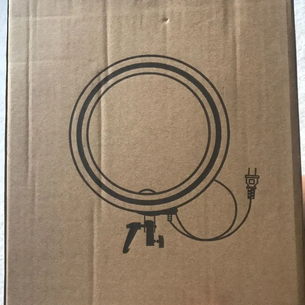LED ring light 7”